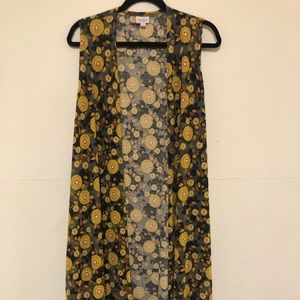 Lularoe Joy vest, size large.